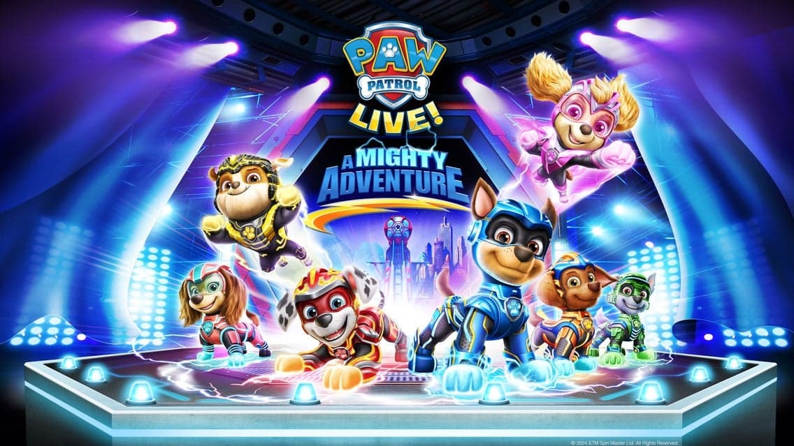 PAW Patrol Live! "A Mighty Adventure" at Bellco Theatre in Denver